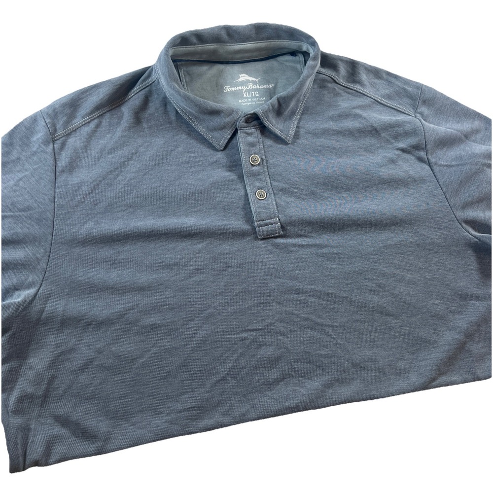 Tommy‎ Bahama Casual Polo Shirt Men's Size XL Casual  Beach Vacation Tencel Soft